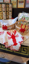 Load image into Gallery viewer, Lobster Linen Napkin