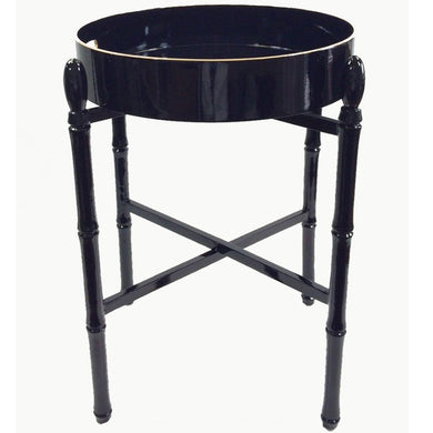 Round Lacquer Tray Tables - Maisonette Shop