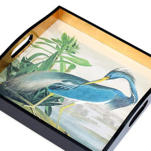Load image into Gallery viewer, Blue Heron Lacquer Tray