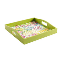 Load image into Gallery viewer, Meadow Flowers Lacquer Square Tray