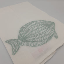 Load image into Gallery viewer, Aqua Tuna Hand Towel - Maisonette Shop