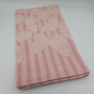 Pink Butterfly Hand Towel - Maisonette Shop