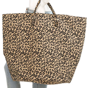 Cheetah Beige Laundry Hamper Bags
