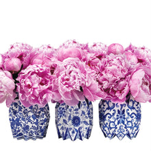 Load image into Gallery viewer, Blue Chinoiserie Vase Wraps
