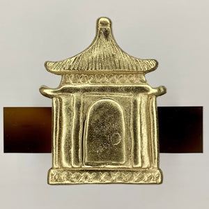 Pagoda Napkin Ring Set
