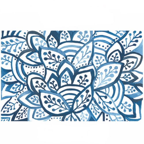 Blue Burst Placemat Pad