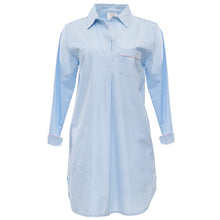 Load image into Gallery viewer, Blue Gingham Nightshirt - Maisonette Shop