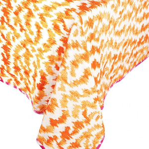 Modern Moiré Reversible Kantha Cloth Tablecloth