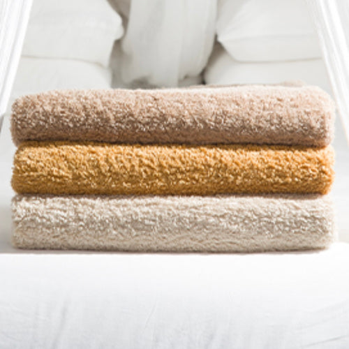 Super Pile Bath Towels Neutrals by Abyss Habidecor