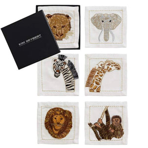 Out of Africa Cocktail Napkins Set