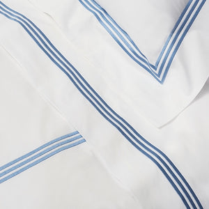 Platinum Percale Flat Sheets by Signoria Firenze