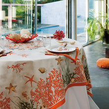 Load image into Gallery viewer, Corail Tablecloths - Maisonette Shop