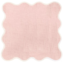 Load image into Gallery viewer, Scalloped Linen Luncheon Napkins