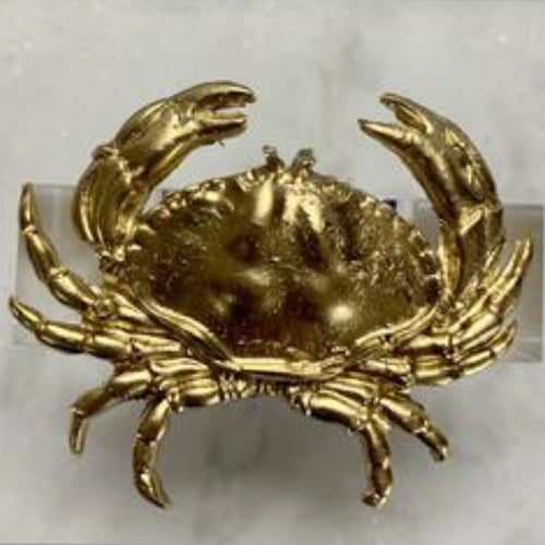 Crab Napkin Ring Set