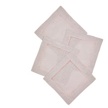 Load image into Gallery viewer, Blush Cocktail Napkin Set