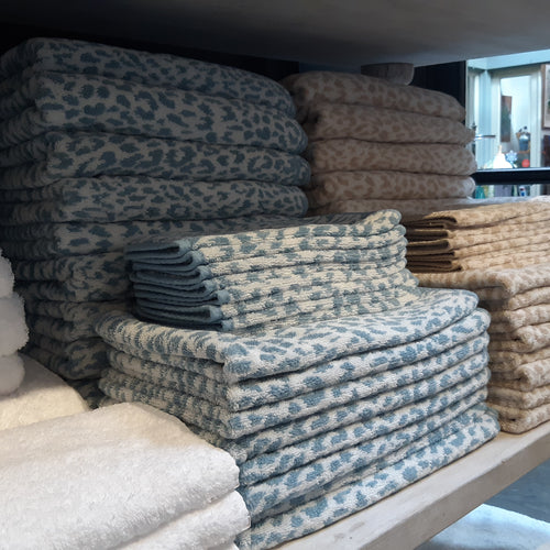 Zimba Leopard Towels - Maisonette Shop