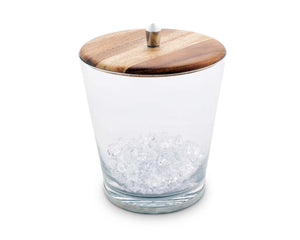 Tribeca Glass Ice Bucket - Maisonette Shop