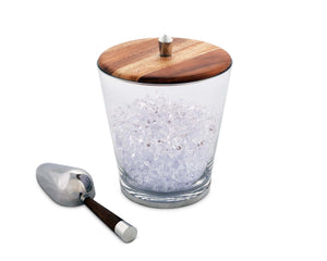 Tribeca Glass Ice Bucket - Maisonette Shop