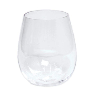 Acrylic 18.5oz Stemless Wine Glass in Crystal Clear - 1 Each - Maisonette Shop