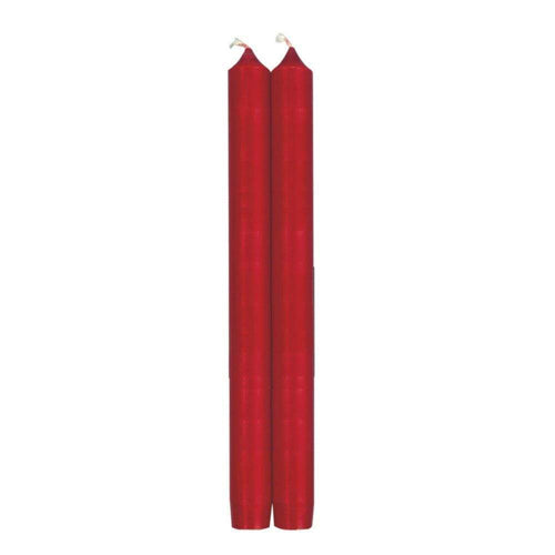 Red Tapered Candles - 2 Candles Per Package - Maisonette Shop