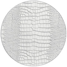 Load image into Gallery viewer, Silver Croco Placemat