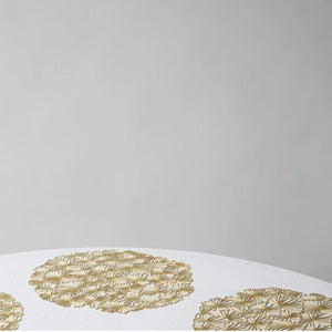 Daisy Round Gilded Placemat by Chilewich