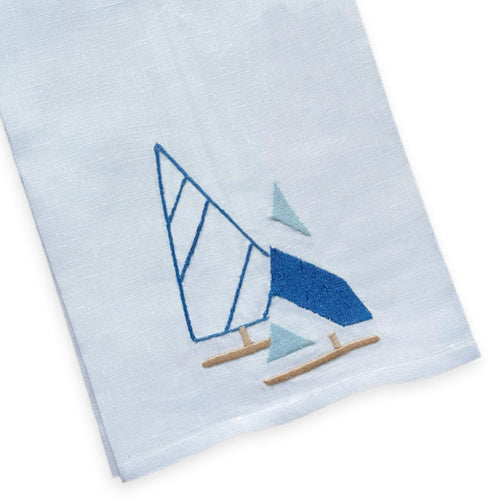 Sailboats Tip Towels