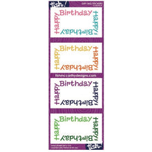 Load image into Gallery viewer, Birthday Mix Gift Tag Stickers—Tish - Maisonette Shop