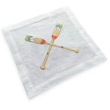 Load image into Gallery viewer, Canoe Paddles Cocktail Napkin Set