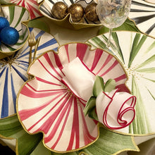 Load image into Gallery viewer, Peppermint Pinwheel Lily Pad Placemat