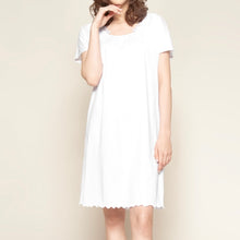 Load image into Gallery viewer, Lace Neckline Nightgown