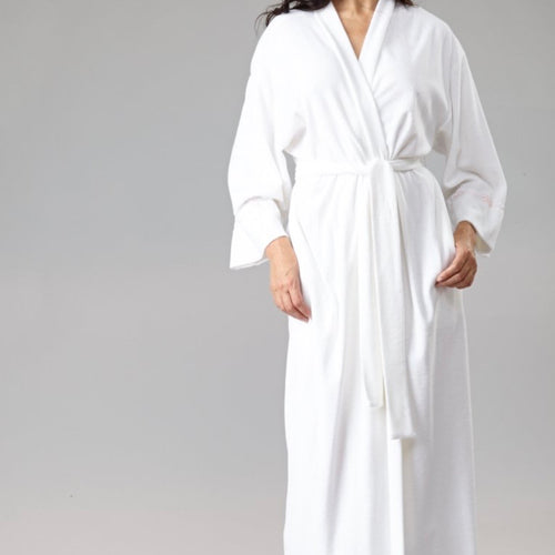 Long Kimono Terry Cloth Robe - Maisonette Shop