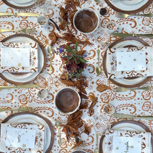 Load image into Gallery viewer, Maiolica Mustard Tablecloth