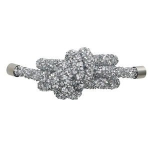 Silver Glam Knot Napkin Ring