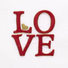 Load image into Gallery viewer, Love Squared Hand Towel - Maisonette Shop