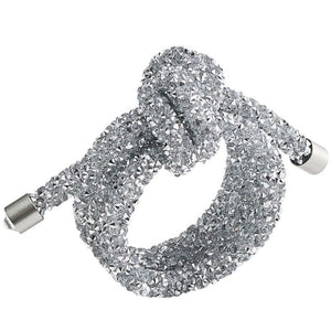 Silver Glam Knot Napkin Ring