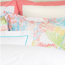 Load image into Gallery viewer, Tropical Floral Fitted Sheet by Stamattina
