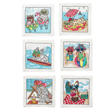 Load image into Gallery viewer, Bow Meow Cocktail Napkins Set