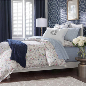 Chloe Floral Percale Sham by Peacock Alley