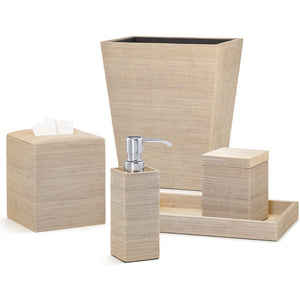 Araba Flax Wastebasket