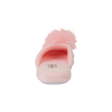 Load image into Gallery viewer, Daisy Pink Pouf Scuff Slipper - Maisonette Shop