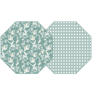 Chinois & Cane Octagonal Placemats by Holly Stuart Home