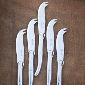 Stainless Steel Mini Fork Tipped Cheese Knife - Maisonette Shop