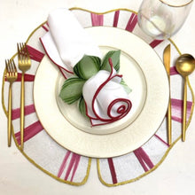 Load image into Gallery viewer, Peppermint Pinwheel Lily Pad Placemat