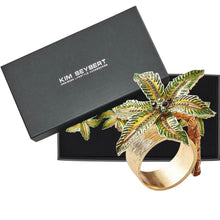 Load image into Gallery viewer, Palm Coast Napkin Ring Set