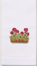 Load image into Gallery viewer, French Geraniums Hand Towel - Maisonette Shop