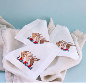 Synchronized Swimming Cocktail Napkins - Maisonette Shop