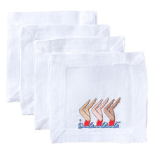 Load image into Gallery viewer, Synchronized Swimming Cocktail Napkins - Maisonette Shop