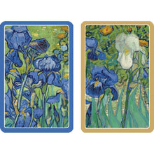Load image into Gallery viewer, Van Gogh Irises Large Type Playing Cards - 2 Decks Included - Maisonette Shop