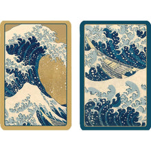 Load image into Gallery viewer, The Great Wave Large Type Playing Cards - 2 Decks Included - Maisonette Shop